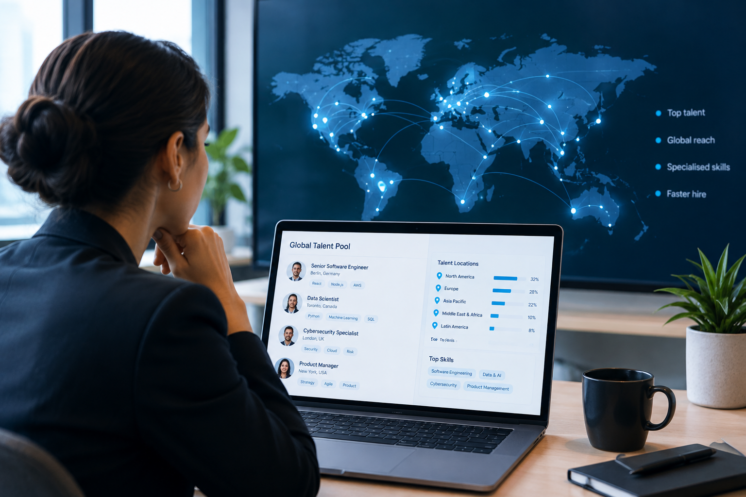 Map the talent market